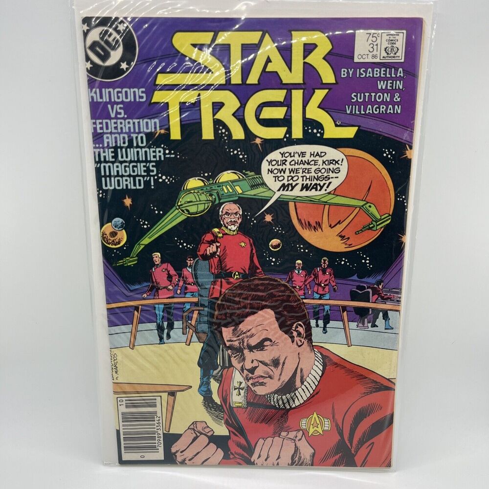 Star Trek #31 1986 DC Comics Comic Book